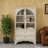 52.17 Inch H Glass Door Display Lilliam with Adjustable Shelf and Drawers for Versatile Home Storage-43286721