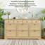 Commode 10 tiroirs Boho