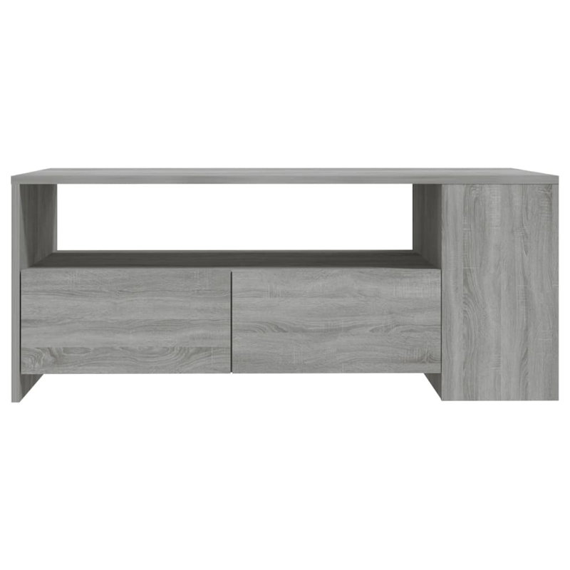 Jahmyah Coffee Table Couch Table Indoor Furniture Engineered Wood, Grey Sonoma