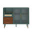 Bar avec tablettes réglables et porte-bouteilles - Bar moderne pour la maison-1140079218