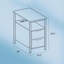 Table d'appoint avec station de charge-1795993922