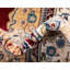 Tapis traditionnel Kelayeh couleur vin