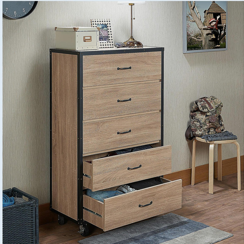Commode en chêne clair Bemis