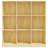 vidaXL Book Cabinet/Room Divider Storage Bookshelf Bookcase Solid Wood Pine-1820385627