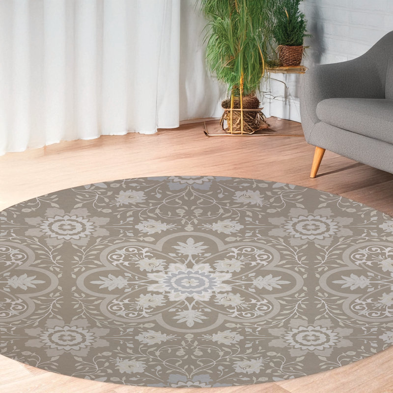 Tapis Skyler, Rond 5 pi