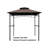 APEX GARDEN Brown Polyester Replacement Canopy for Gazebo-97675607