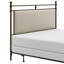 Lit tapissier standard à profil bas Lomeli-668904772