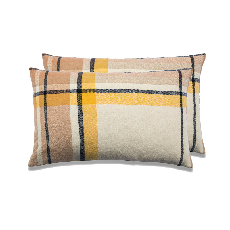Manhattan Checkered Throw Pillow, Polyester/Polyfill