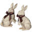 Lapin doré en résine 11 po