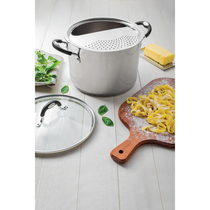 Tramontina 6.1L Stainless Steel Stock Pot