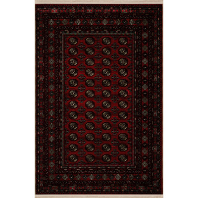 Tapis intérieur / extérieur noir Delmoral