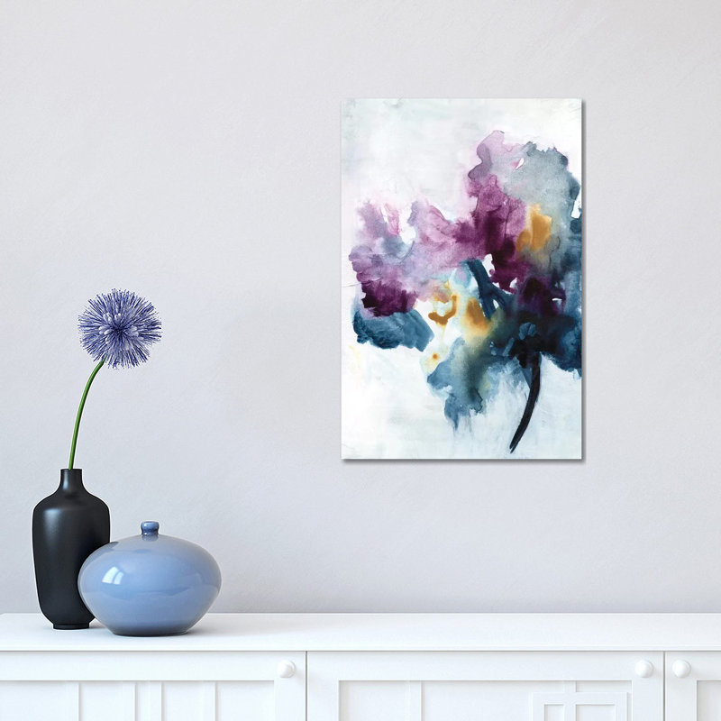 "Bouquet II" par Joyce Combs - reproduction d'art sur toile tendue, H 60 po x l 40po x P 1,5 po