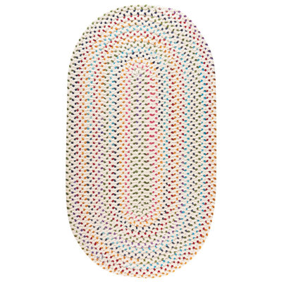 Lacei White/Blue/Pink Area Rug