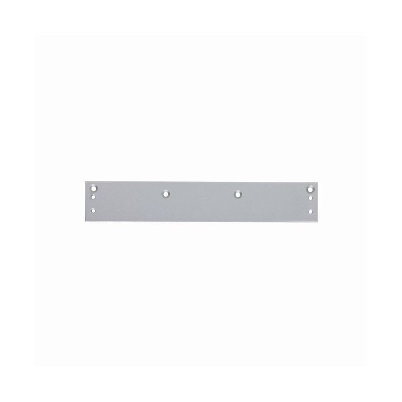 Pull Side Top Jamb Drop Plate, Aluminum, 0.5" H x 5.8" W x 5" D