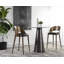 DEZIRAE COUNTER STOOL - BLACK - COGNAC LEATHER-359296377-359296376