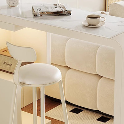 Casual cream style home bar table