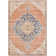 Enciso Oriental Indoor/Outdoor Area Rug in Orange