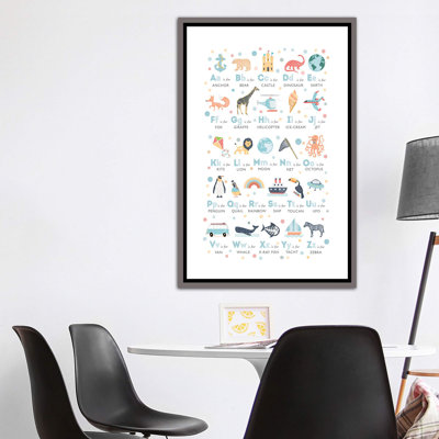 Garçons illustrés - Alphabet - impression