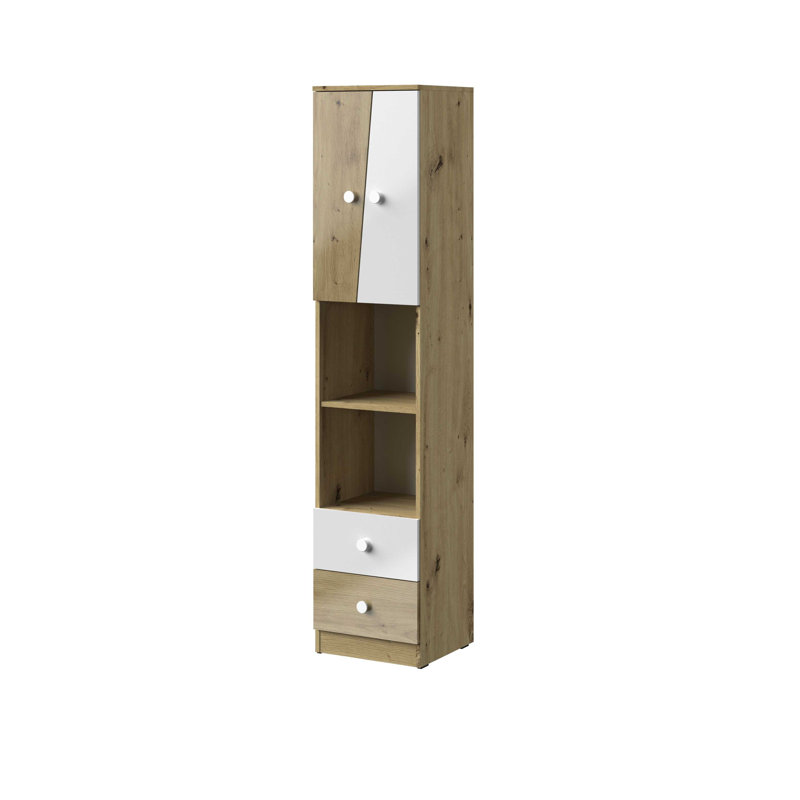 Nantes 40cm Sideboard, White high gloss