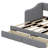 Upholstered Daybed With Two Drawers-1646944611