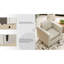 Fauteuil de lecture beige moderne - doux et confortable, tissu en lin, rembourrage en mousse, mousse de chaise de coin confortable, profondeur modérée, idéal pour la détente