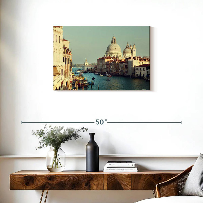Ravi Grand Canal In Venice, 20" H x 30" W