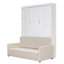 Lit escamotable mural Murphy avec coussin-126163517-126163518