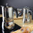 Magefesa Genova Stovetop Espresso Maker, 4-Cup Stainless Steel Moka Pot, Italian Greca Coffee Maker, Suitable for Induction-21726815