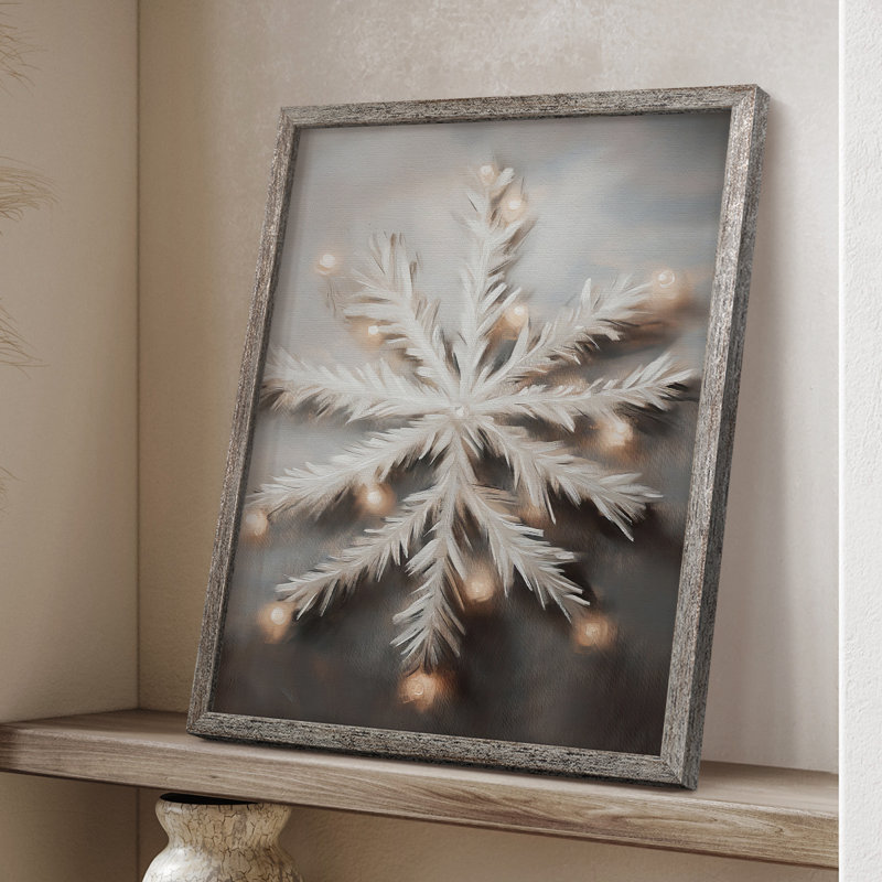 «Christmas Holiday Art», série 2-CLxxvII, reproduction encadrée - bois massif, H 11 po x l 9 po