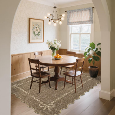 Machine Printed Area Rug