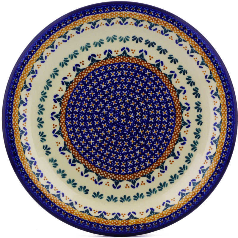 Polish Pottery 11" Dinner Plate