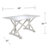 Commack Solid Wood Top Dining Table