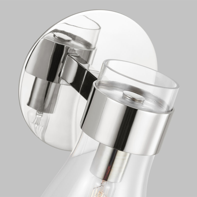 Moritz Vanity Light, Clear, 2, Polished Nickel