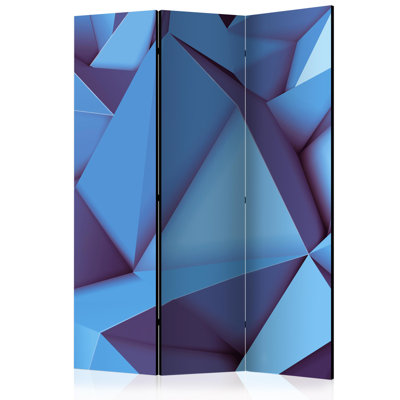 135cm W x 172cm H 3 - Panel One Sided Room Divider Folding Room Divider