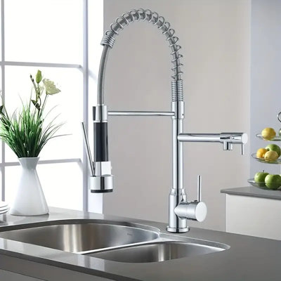 Belfry Kitchen Valdez Pull Out Kitchen Faucet