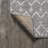 Kateshia Moroccan HYPE Boho Vintage Diamond Gray/Ivory Rug-1362604311