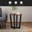 ACACIA SOLID WOOD SIDE TABLE