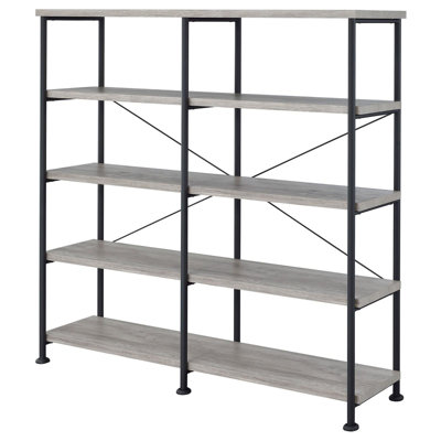 Modern Spacious Open Shelving Bookcase