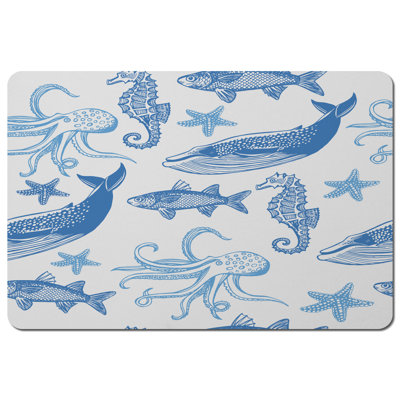 Camila Polyester-Coated Hardboard Rectangle Placemat