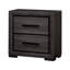 Ensemble de chambre avec très grand lit 4 pièces Zo, gris et noir