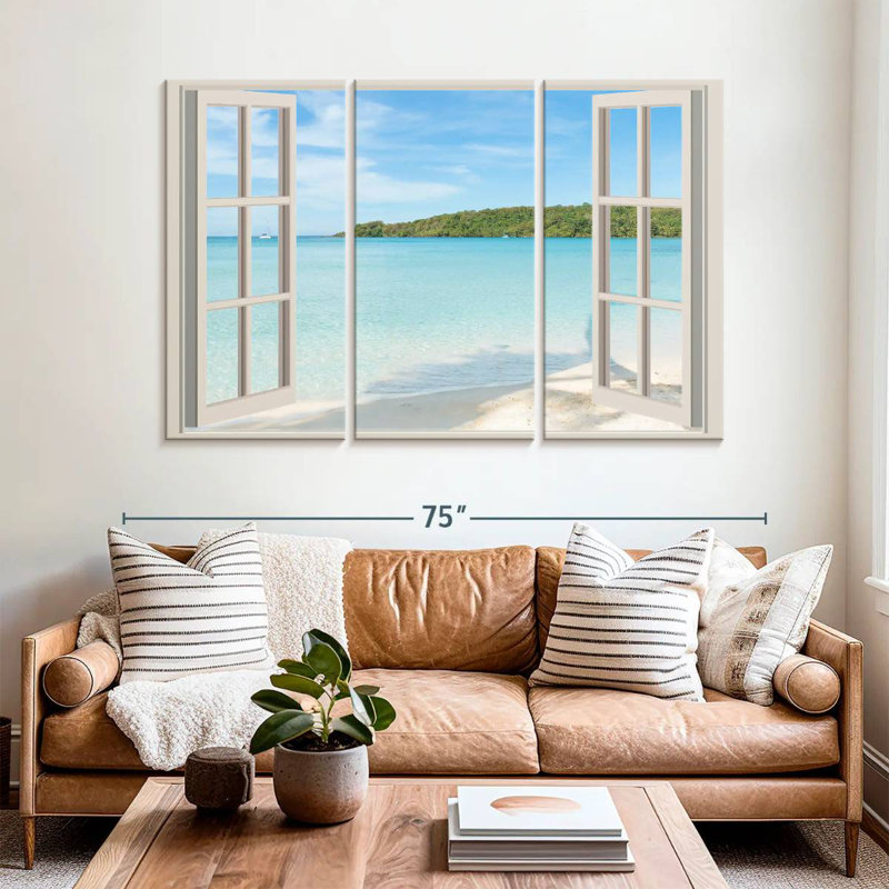 Gillard Phuket Beach Window, 32" H x 50" W