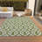Kaylani Washable Geometric Indoor / Outdoor Rug-1167141022