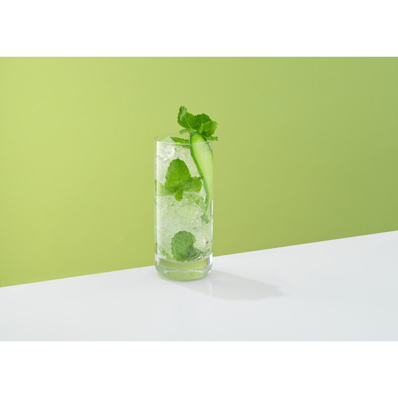JoyJolt Faye Highball Drinking Glass, 13oz