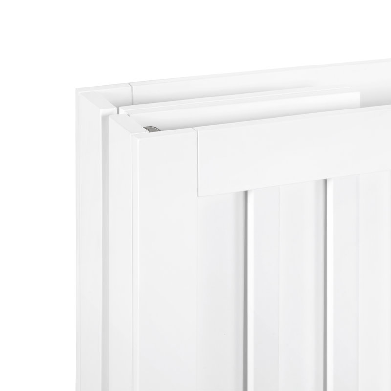 Maki 2-in-1 Convertible Portable Crib, White