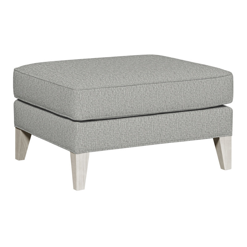 Burlingame Upholstered Ottoman, Casa Blanca, Tarbee Dove