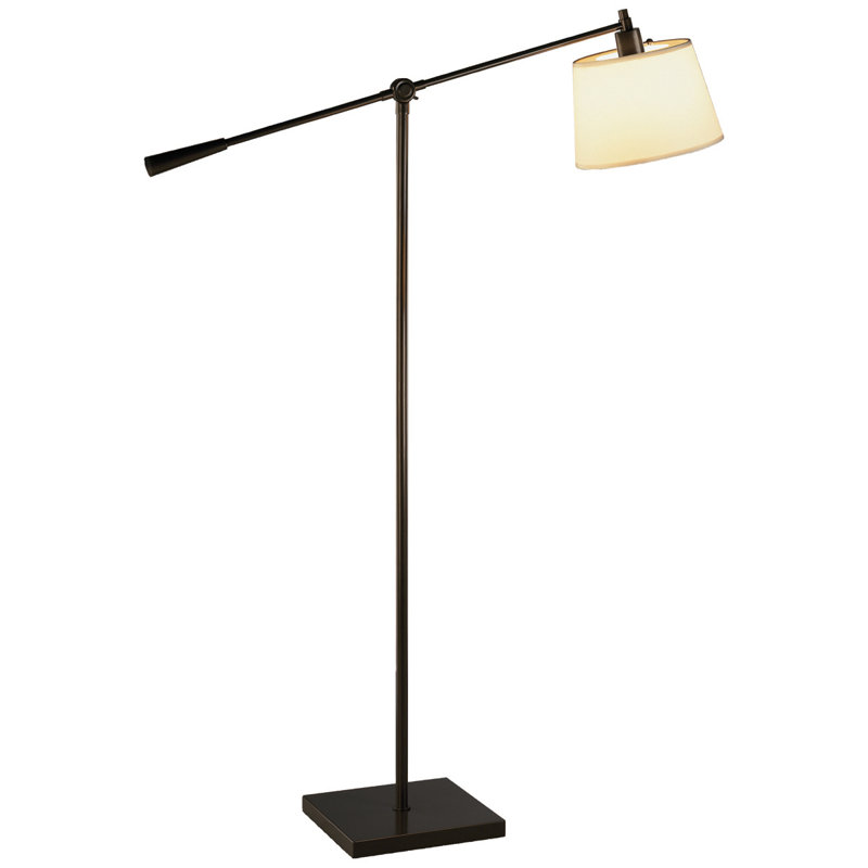Lampe sur pied Real / Real, Flocon de neige, Bronze patiné foncé
