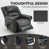 Similicuir gris est en rupture de stock