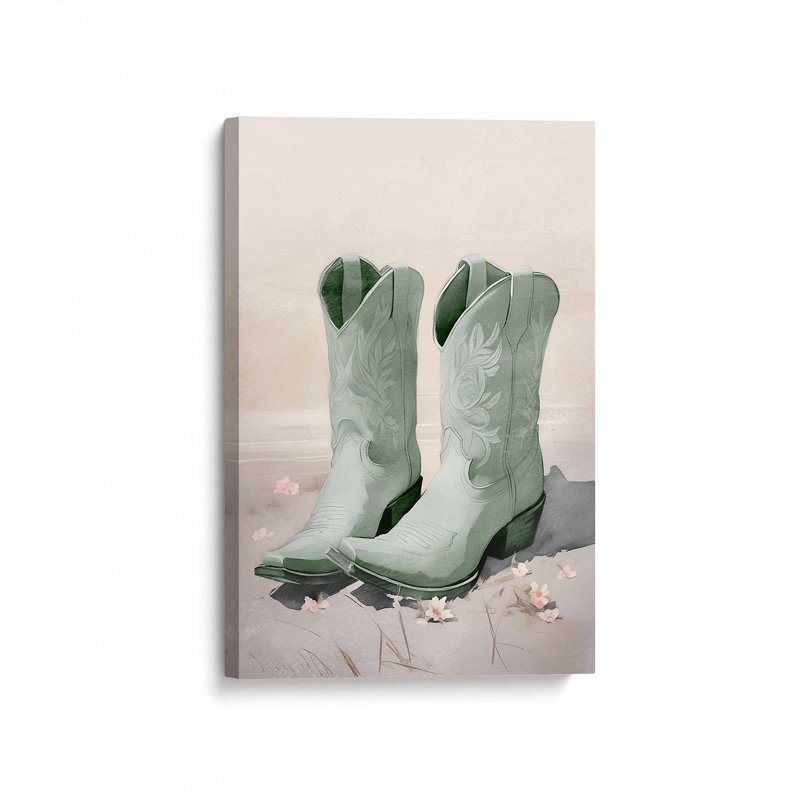 «Cowboy Essentials In Green I», H 36 po x l 24 po