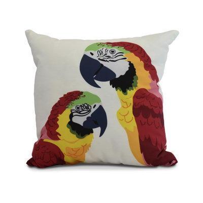 Housse de coussin cubique cubain Flare Macaw