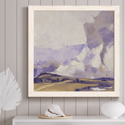 Imprimé Anneth Violet Sky